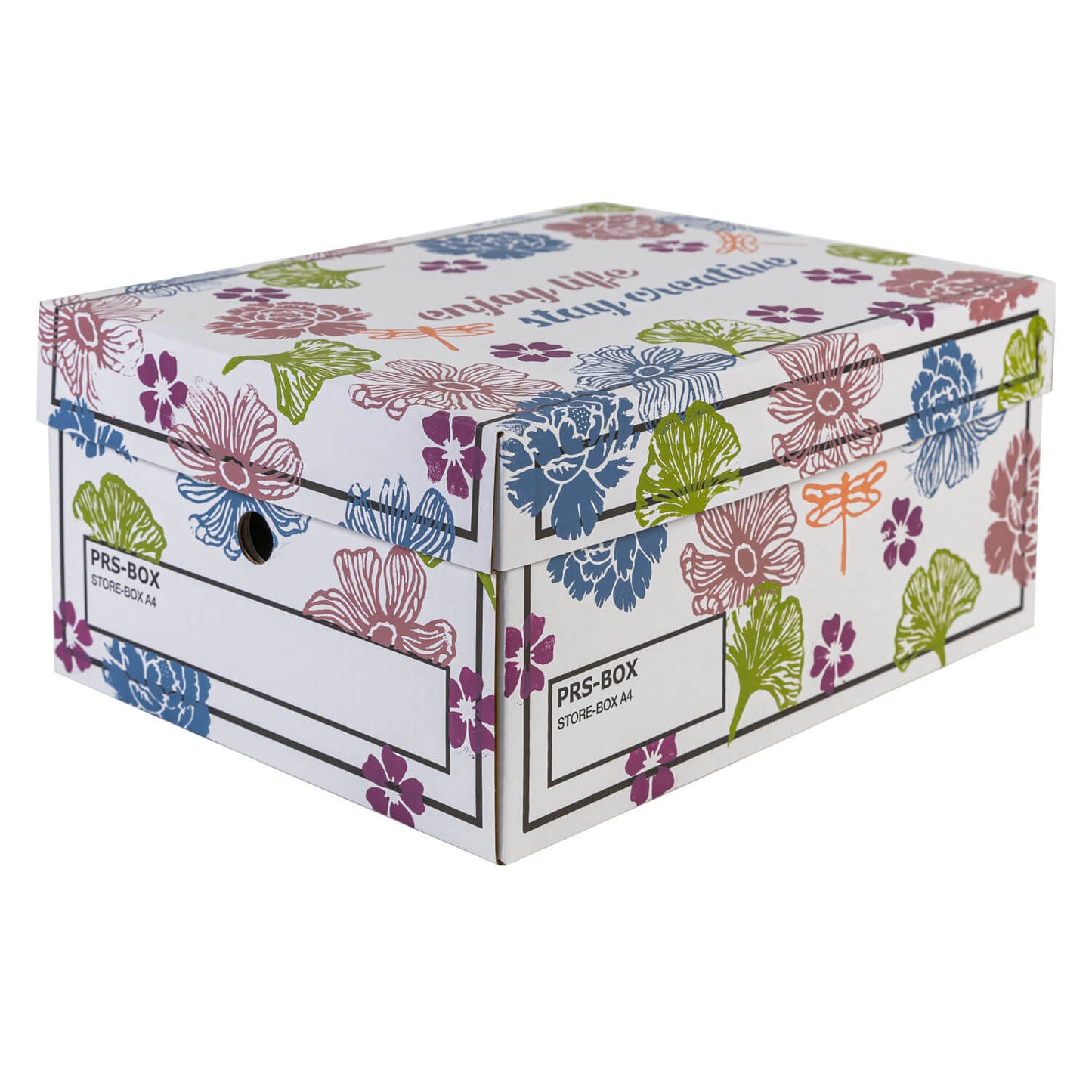 PRS Store Boxes A4, White, 10 pieces