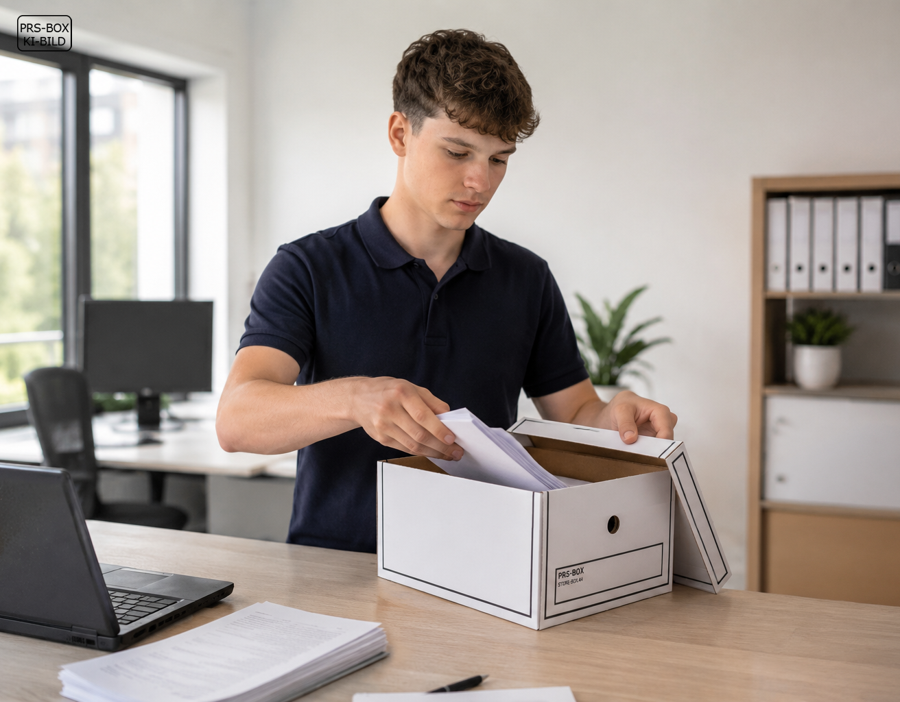 PRS Store-Boxen A4, Weiß, 1 + 1 Packung gratis