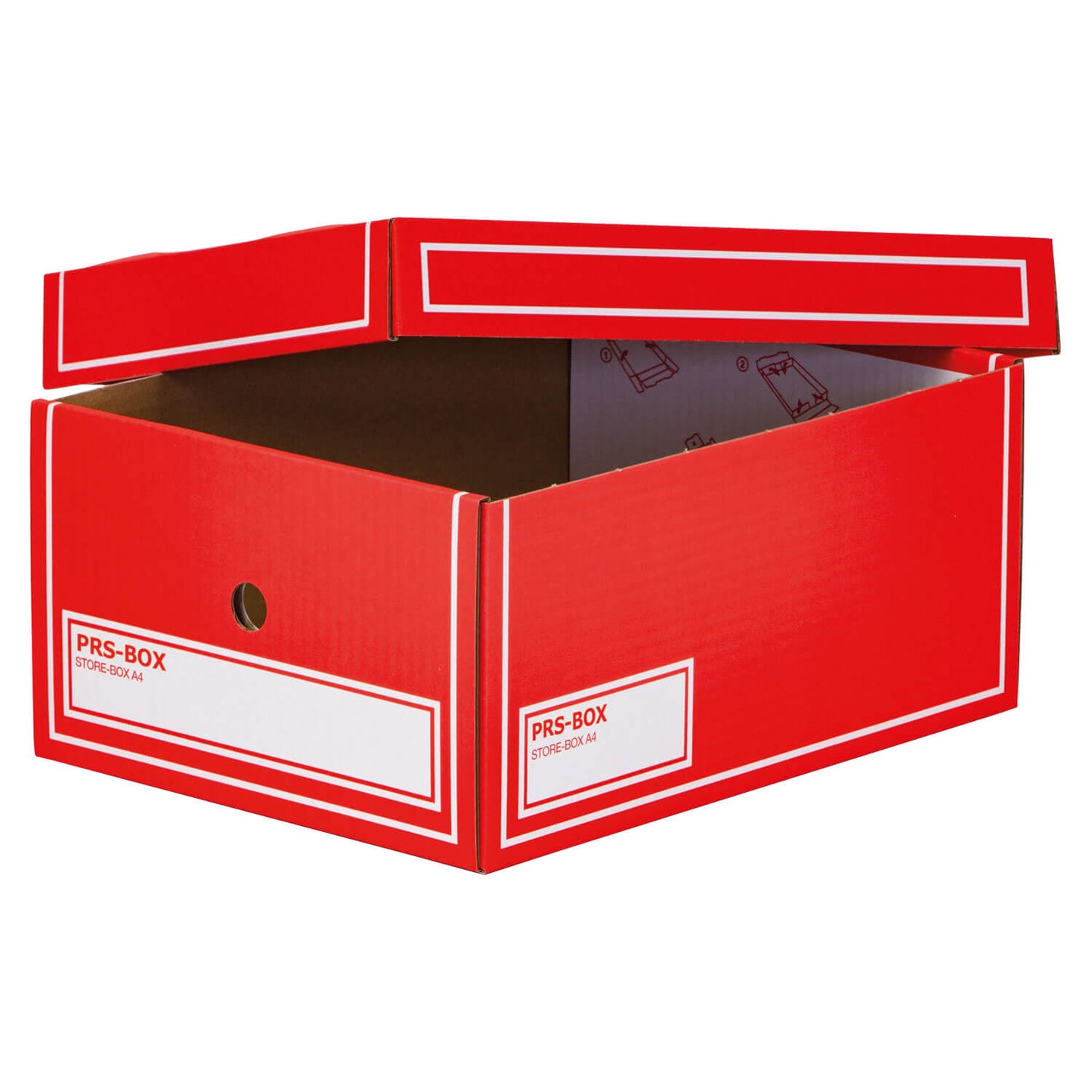 PRS Store-Boxen A4, Rot, 10 Stück