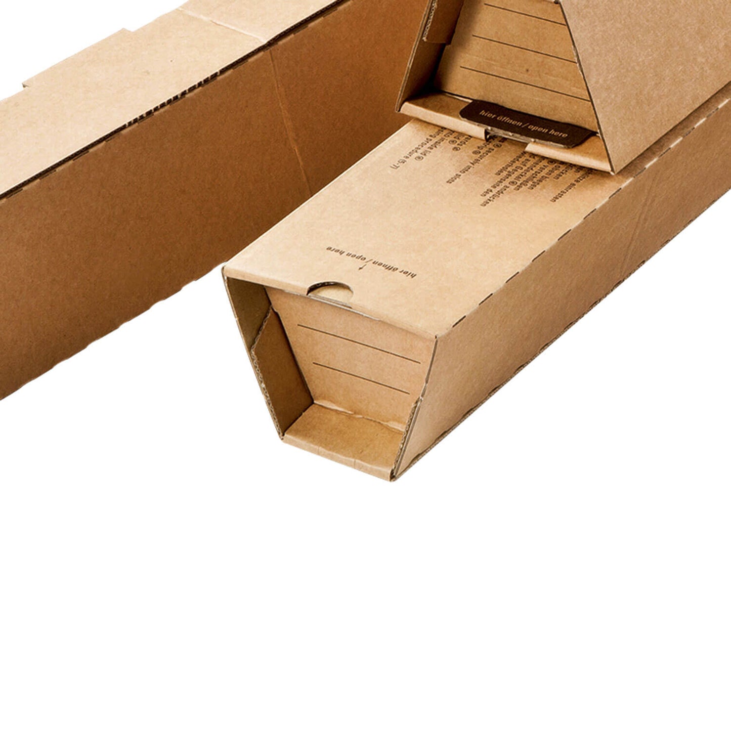 ColomPac Trapez Versand- und Archivbox, braun, diverse Formate, 20 Stück/Packung