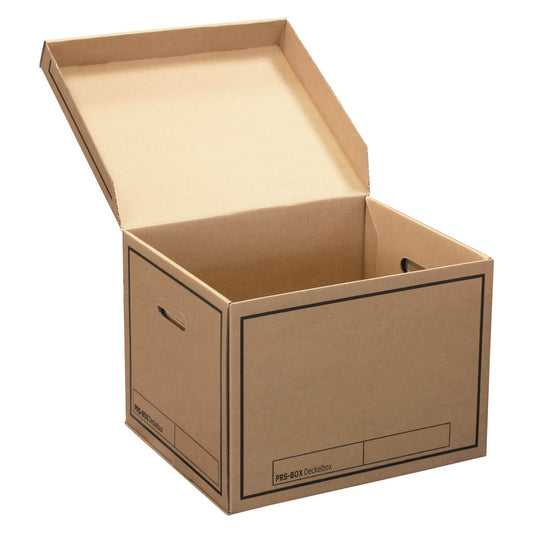 PRS Deckelbox Natur, 10 Stück (vorher Pressel)