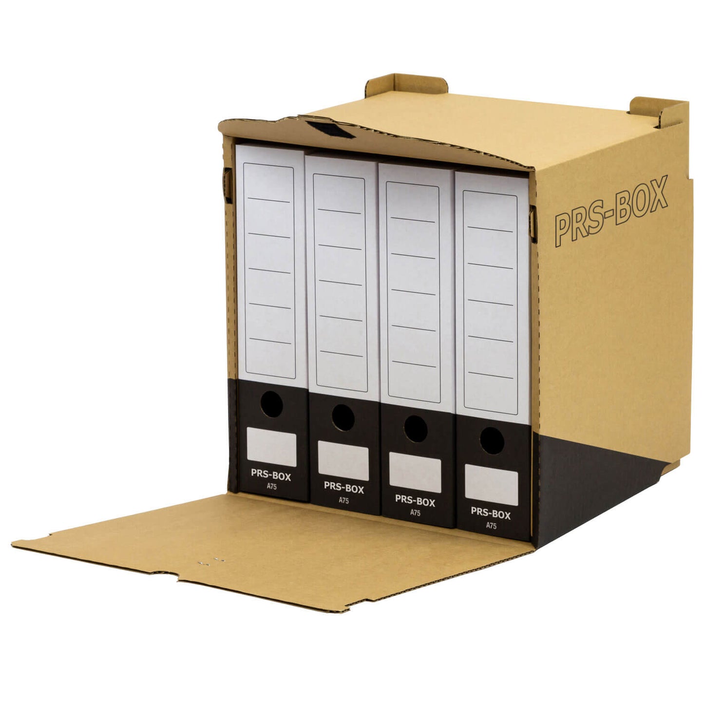 Récipient de collecte PRS S10, naturel/noir, 10 pièces