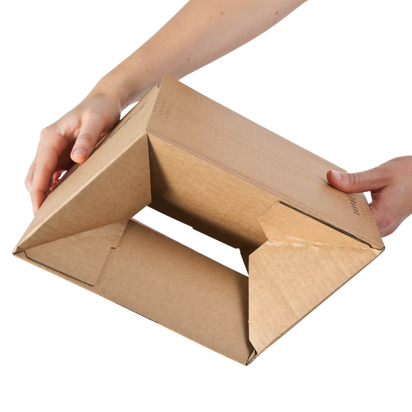 ColomPac Eurobox taille L, boîte modulaire à ouverture rapide, différents formats, marron, 10 pièces/paquet