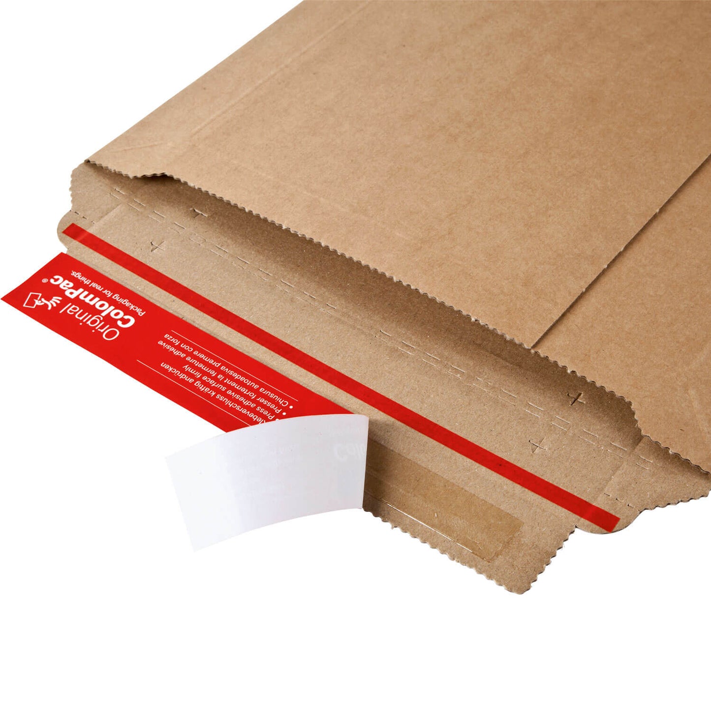 Sac d'expédition extrêmement résistant ColomPac en carton ondulé, marron, différents formats, 100 pièces/paquet
