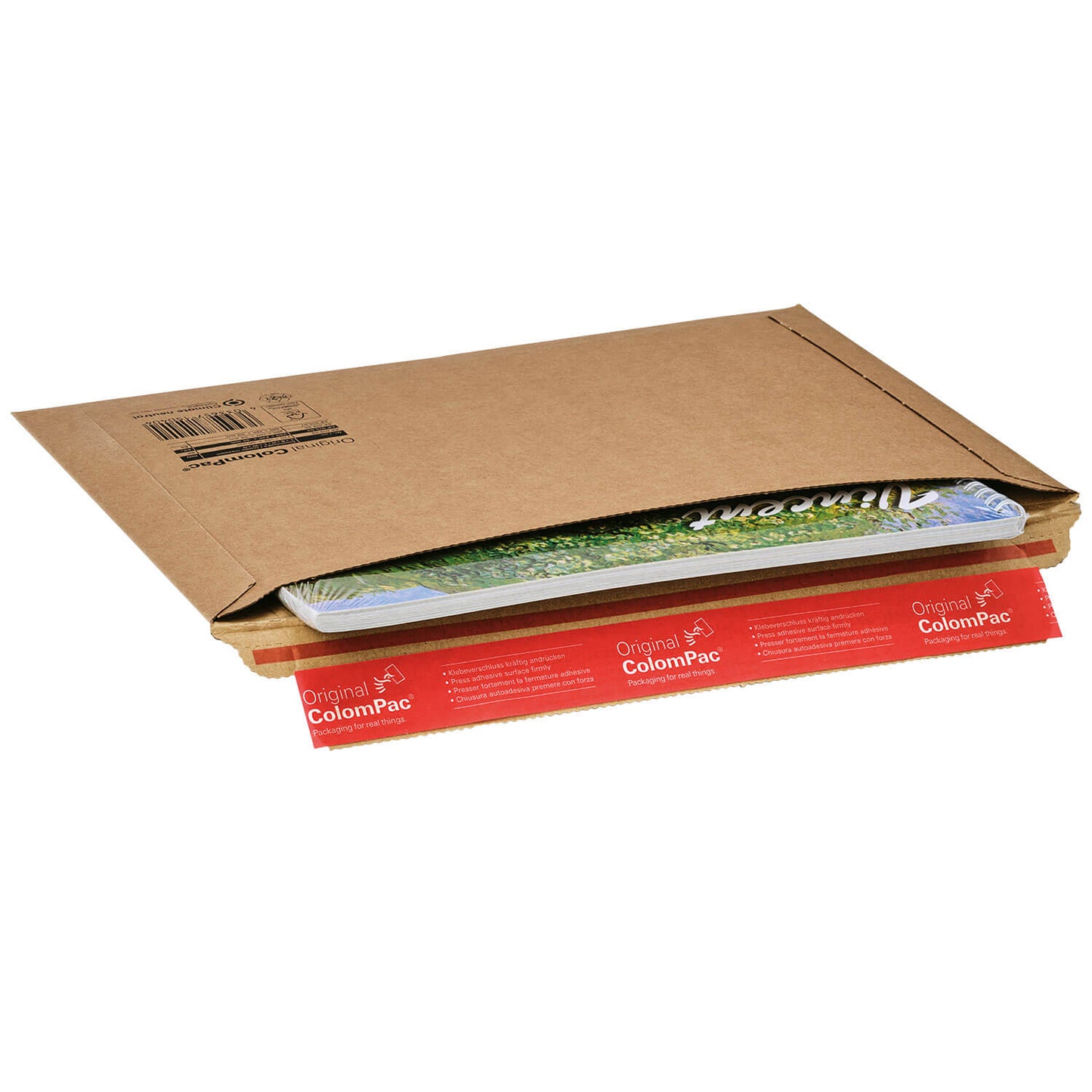 Sac d'expédition ColomPac avec remplissage croisé en carton ondulé, marron, différents formats, 100 pièces/paquet