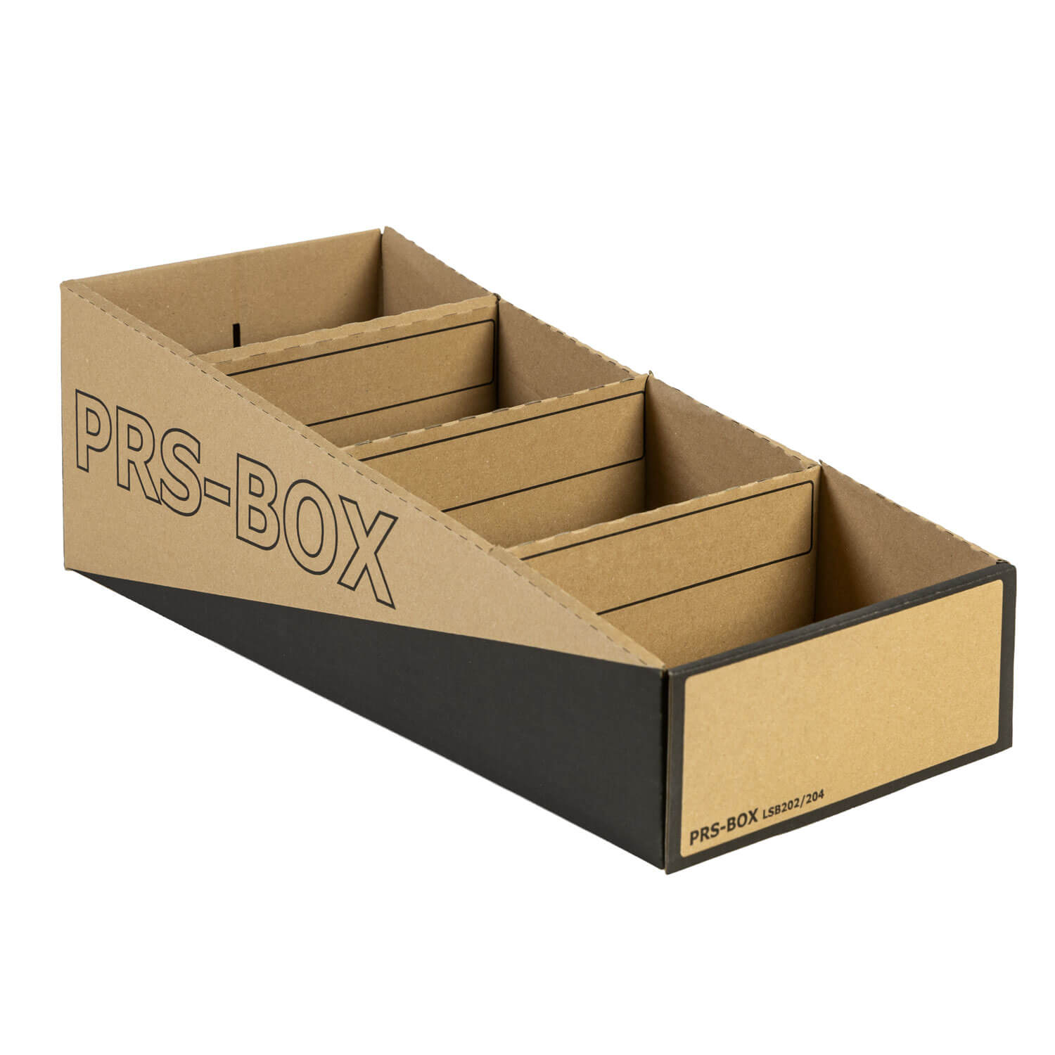Lagersichtbox mit Mittelsteg