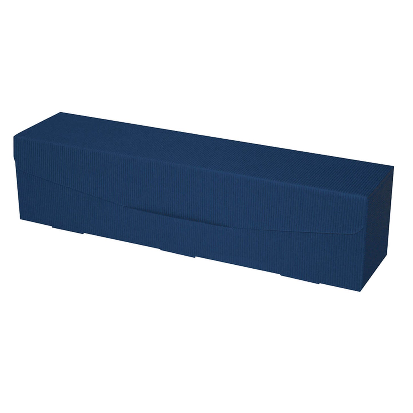 Boîte à charnière pour bouteille PRS-EP au design « OpenWave » pour 1 bouteille, 4 couleurs, 50 pièces/paquet.