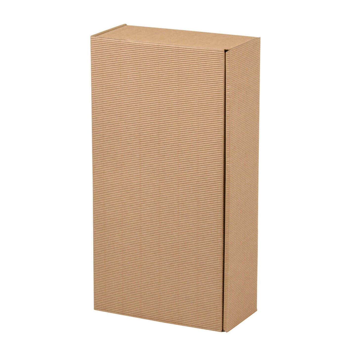 Boîte pliante pour bouteilles PRS-EP au design « OpenWave » pour 2 bouteilles, 4 couleurs, 25 pièces/paquet.