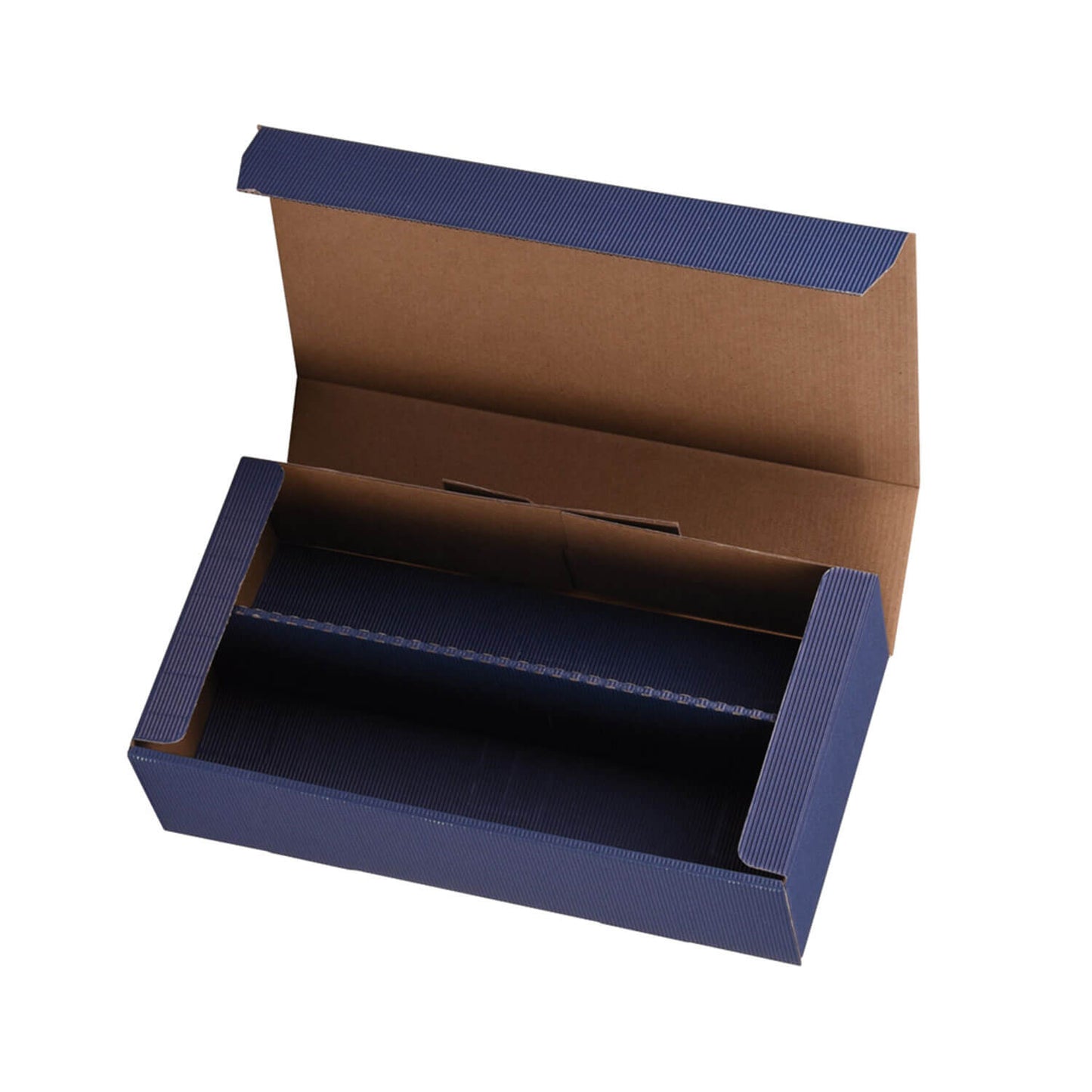 Insert de bouteille PRS-EP pour boîte à bouteilles à charnière dans le design « OpenWave » pour 2 bouteilles, 4 couleurs, 25 pièces/paquet.