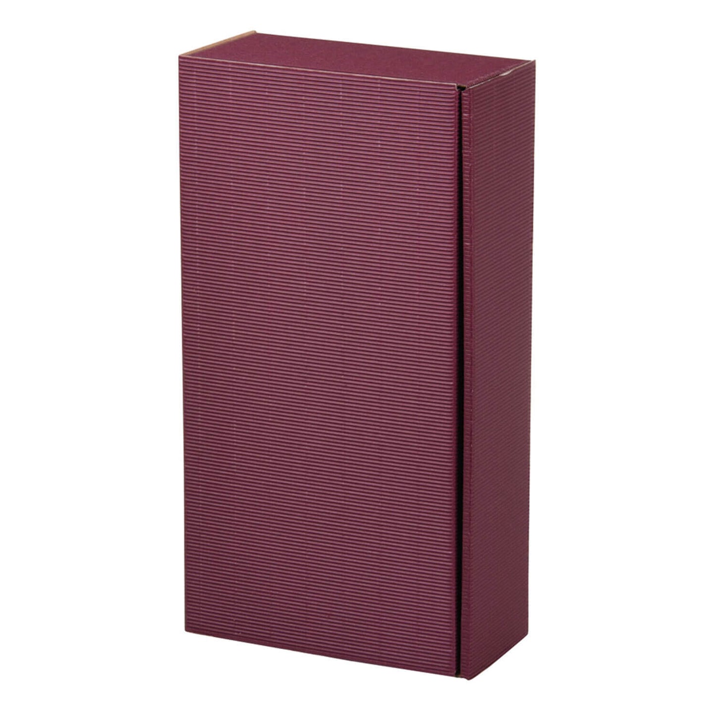 Boîte pliante pour bouteilles PRS-EP au design « OpenWave » pour 2 bouteilles, 4 couleurs, 25 pièces/paquet.