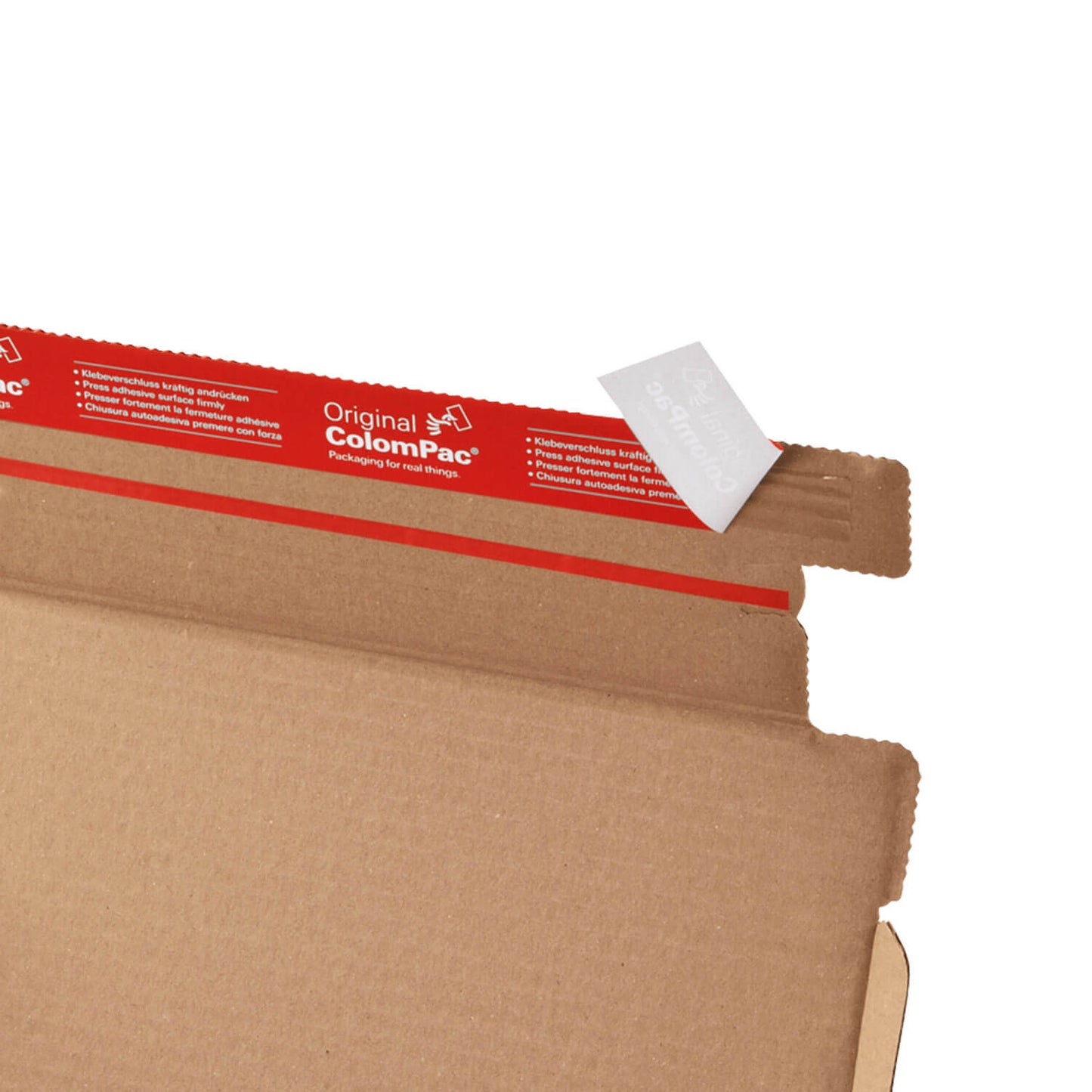 ColomPac Return Box with return seal, brown, various formats, 10 pieces/pack